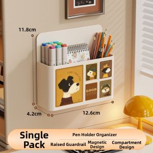 evesigar | Magnetic No-Drill Multifunctional Stationery Storage Box
