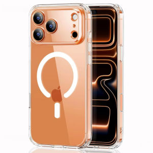 Magnetic For Magsafe Case For iPhone 17 Pro Max Hybrid Hard Cover for iPhone 17 Pro Max 18 16 15 14 13 12 11 Clear Soft Bumper  