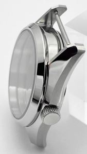 Vỏ Đồng Hồ Bằng Thép Không Gỉ RICHUS 36mm Với Mặt Kính Sapphire Màu Bạc Phù Hợp Cho Các Bộ Máy NH35 NH36 ETA2824 PT5000 Miyota8215 Chống Nước 10ATM