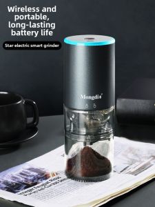 Mongdio Coffee Bean Grinder Electric Coffee Coffee Grinder Automatic Hand Mill Coffee Maker Coffee Appliance