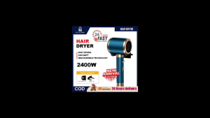[HOT SALE] Pengering Rambut Hair Dryer Ultra High Speed Professional Salon Hairdryer 2400 W