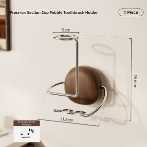 BAOJIAWANG | Suction Wall-Mounted Bathroom Organizer