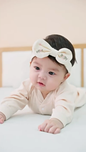 Long-sleeved baby bodysuit spring & autumn infant clothes winter baby pajamas – soft and comfortable.