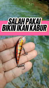 UMPAN PANCING LURE MINNOW Riptide SAKRA Minnow FLOATING Lure 11.1 CM 13.8 GRAM Casting KakapHampalaTomanTrevallyBarramundiTarpoon