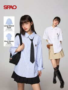 spao | Áo Thun Phong Cách Kawaii Hình Gấu