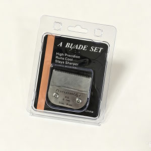 SS 0.1mm Animal Detachable Blade For Andis AG AGC/Oster Classic 76 Star-Teq Power-Teq A5 / Wahl KM Series Pet Dog Clipper