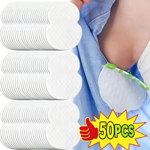 10/50Pcs Disposable Underarm Armpit Sweat Pad Sweat-Absorbing Patch Summer Deodorant Non-Woven Breathable Ultra-Thin Anti Sweat Pad