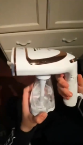 KENTO LITE Garment Steamer เครื่องรีดไอน้ำแบบมือถือ กำลังไฟสูง 1600W ถังเก็บน้ำ 350ml แบบพกพา พับได้ รีดแบบเรียบ แบบแขวน