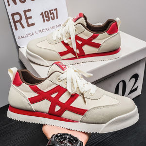 Low-top Soft-bottom Summer Breathable Genuine Leather Casual Trainers