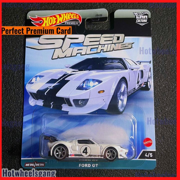 Hot Wheels Premium SPEED MACHINES Ford GR White 2023 - Échelle 1:64 - Série Car Culture - Neuf En Boîte