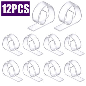 Transparent Plastic Tablecloth Tables Clips Holder Anti-Slip Table Cover Clamps Party Picnic Wedding Prom Tablecloth Clip Clamp