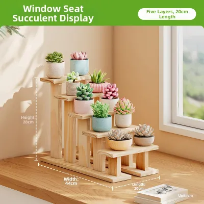 Plant Display Shelf Storage Rack