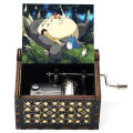 Cổ Điển Anime Nhật Bản Hộp Nhạc Gỗ 18 Hương Tay/Tự Động Chuyển Động Trẻ Em & Bạn Bè Món Quà Sinh Nhật Anime Lưu Niệm Sưu Tập. 