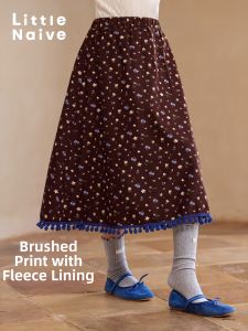 Little Naive | Vintage Style Thermal Girls Skirt