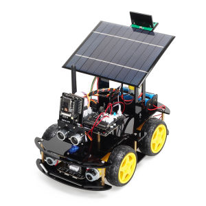 Bộ Kit Robot ESP32 Dành Cho Arduino Với Sạc Năng Lượng Mặt Trời Bộ Kit Điện Tử AI Tự Làm Hoàn Chỉnh Tương Thích Với Lập Trình Arduino