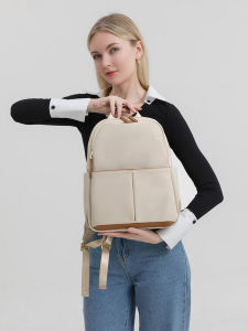 กระเป๋าเป้ใส่โน้ตบุคสำหรับผู้หญิงกระเป๋าสะพายหลังแบบลำลองกระเป๋าหนังสือผู้หญิงกระเป๋าเต้นท์สำหรับห้องขนาดใหญ่มีกระเป๋าเป้ผ้ากันน้ำ Oxford แบบพกพา2025กระเป๋าสำหรับผู้หญิงสีใหม่