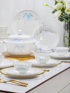 JINGDITAOCI | Aesthetic Ceramic Tableware Set For Home