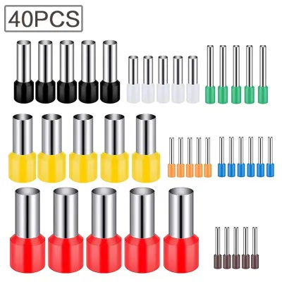 8PCS/40PCS Stainless Steel Polymer Clay Cutter Circle Shape Mould Punching Tool Art Craft Supplies