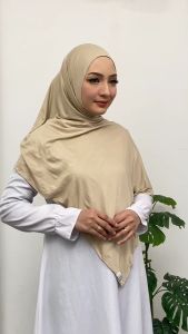 HNF Pashmina HIJAB KEKINIAN Bahan Cotton Rayon PREMIUM MINEI