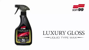 Soft 99 Luxury Gloss Liquid Type Wax 500ml IMPROVE CAR SHINE GLOSSY and PROTECT PAINT SURFACE EASY and FAST (MADE in JAPAN)