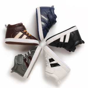 รองเท้าผ้าใบเด็กผู้ชายของรองเท้าเด็กวัยหัดเดินแบบนู่เดินรองเท้าเด็กรองเท้าเจ้าหญิงสีน้ำตาลพื้นรองเ