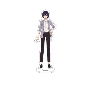 Bandai | 16CM Acrylic Hình Đứng Cho Anime The Ice Guy Và Nữ Đồng Nghiệp Tuyệt Vời Của Anh Ấy Fuyutsuki Hyuma Yukimin Cosplay Đồ Trang Trí Quà Tặng