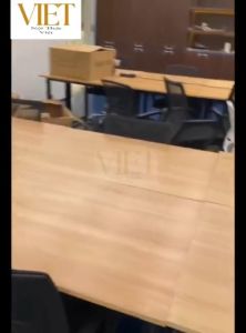 Bộ bàn làm việc ghế xoay Bộ bàn ghế văn phòng Miễn phí ship hcm dĩ an biên hòa