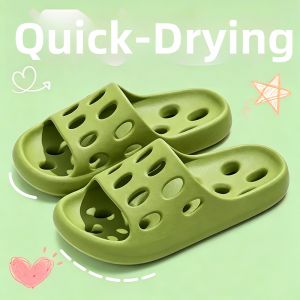 JIFANPAUL | Non-slip Quick Drying Thick Sole Indoor Bathroom Flip Flops