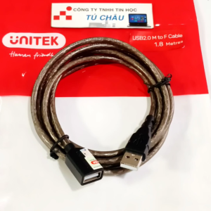 Cáp nối dài USB 1.8m / Chuẩn USB 2.0 hiệu Unitek chính hãng (YC 416)