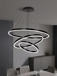 Sleek Minimalist Modern Chandelier