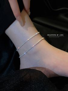 Stylish Shiny Anklet 925 Sterling Silver