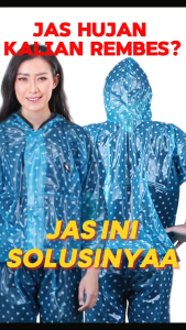 Jas Hujan Wanita Polkadot Inficlo CL 167-169 IFS