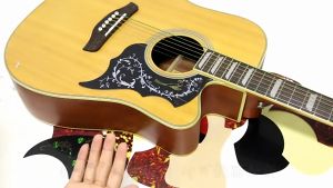 Self-adhesive Folk Acoustic Guitar Pickguard Sticker/Top Quality Pick Guard Sticker Guitar Accessory