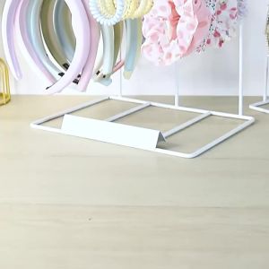 Creative Iron Jewelry Display Stand Desktop Multipurpose Earrings Rings Headband Keychains Hanging Holder Sundries Storage Racks