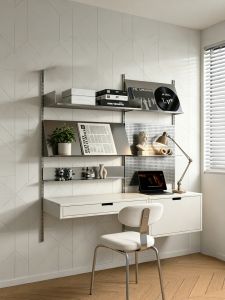 ALEDAN | Adjustable Multi-level Metal Perforated Board Storage Rack
