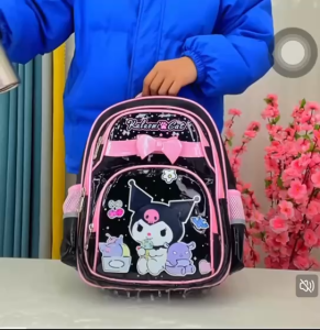 Kuromi Cinnamoroll School Backpack for Kids - Waterproof Lightweight Large Capacity Students Bag
