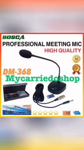 Bosca DM-368 High Quality Professional Desk Meeting Microphone For Board Meetings Conferences Church Speakers etc