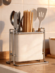BANGJIE | Water Draining 304 Stainless Steel Cutlery Organizer