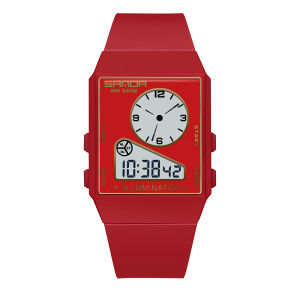 Sanda | SANDA Fashion Womens Casual Digital Quartz Silicone Watch Gift for Women Wristwatch Casual Luxury Brand Relogio Feminino