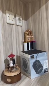 { NY ACC } Speaker Bluetooth Portable LENYES S805 Heavy Bass With NFC Speaker