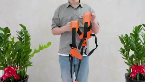MLADEN Tali Galas Mesin Rumput Adjustable Grass Cutter Shoulder Belt Labor Saving for Brush Cutter Trimmer