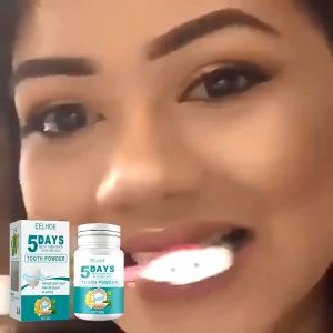 EELHOE 50g: Bubuk Pemutih Gigi & Penghilang Karang Gigi