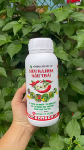 SIÊU RA HOA ĐẬU TRÁI CHUYÊN ỚT 500ML