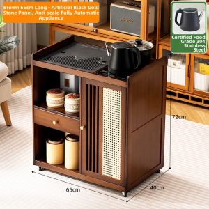 Portable Tea Table Cabinet For Home and Balcony Use