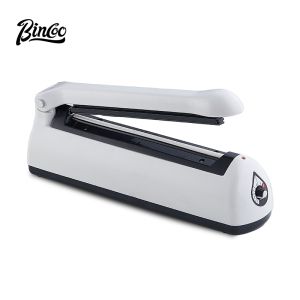 BINCOO Coffee Drip Filter Sealing Machine Snack Packaging Sealer Home Use Small Manual Plastic Sealing Machine