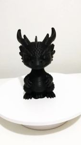 Tượng Rồng Nhỏ In 3D Đồ Trang Trí Bàn Làm Việc Vật Phẩm Sưu Tầm Đồ Trang Trí Nhà Cửa Văn Phòng Phong Cách Hiện Đại Mô Hình Động Vật (9x5.4cm)