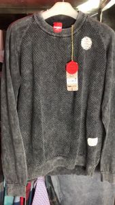 Began Sweater Rajut Acid Washed Full Katun 12 gauge regular fit Knitwear