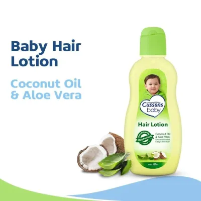Cussons Baby Hair Lotion 200mL (100mL+100mL) Lotion Rambut Bayi - Bombo