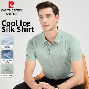 Pierre Cardin | Wrinkle Resistant Smooth and Cool Mens Short Sleeve Shirt