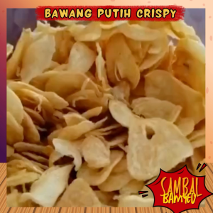 Bawang Putih Crispy Homemade Sedap (Crispy Garlic)
